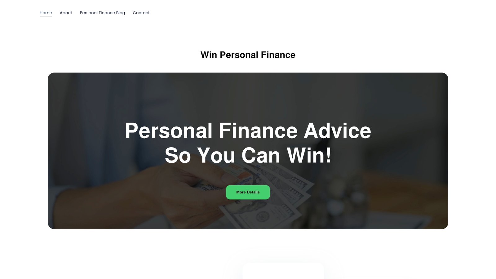 Win Personal Finance