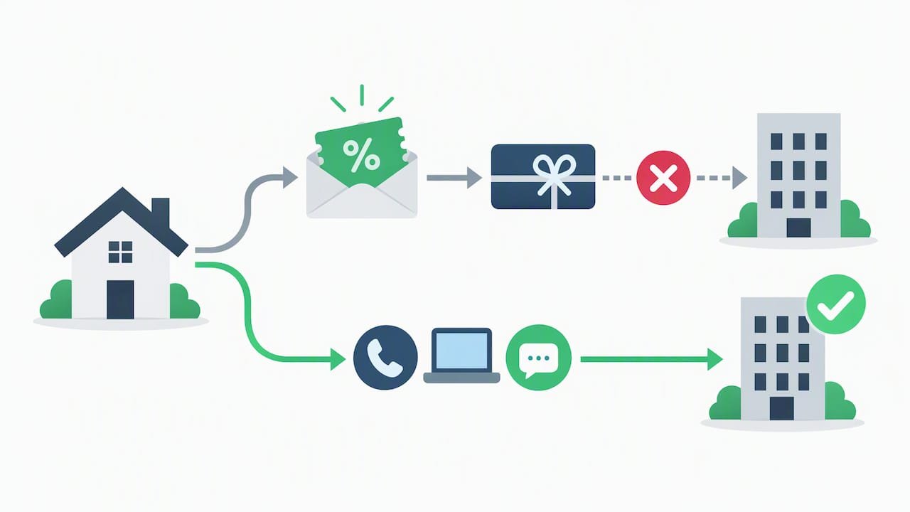 Gift card payment blocked; verify provider directly